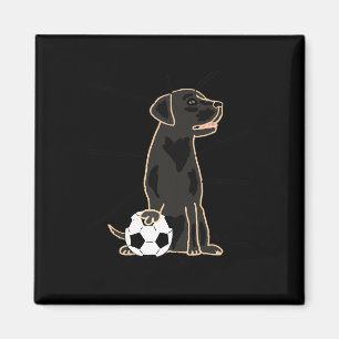 Smilenowtees Grappige Labrador Retriever Speelt Vo Magneet