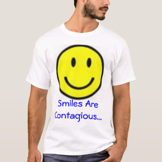 Smile's zijn besmettelijk t-shirt