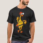SmileteesFunny Funny Rubber Chicken Hula Hoop  T-shirt (Voorkant)