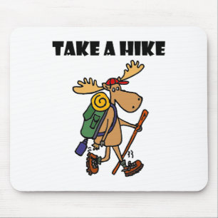 Smileteessports Funny Take A Hike Eland Wandelen Muismat