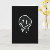 Smiley black kaart (Gele Bloem)