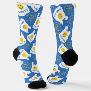 Smiley Crew Sokken - Dank je wel