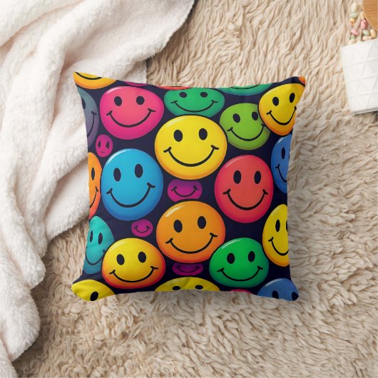 Smiley face à un coussin (Couverture)