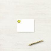 Smiley Face AI™ Post-it® Notities Notes (Op bureau)