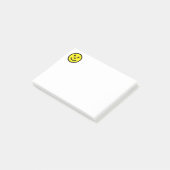 Smiley Face AI™ Post-it® Notities Notes (Schuin)