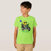 smiley face biker adventure t-shirt (Voorkant volledig)