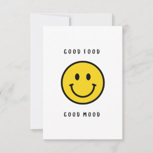 Smiley face cadeau, emoji gezicht bedankkaart