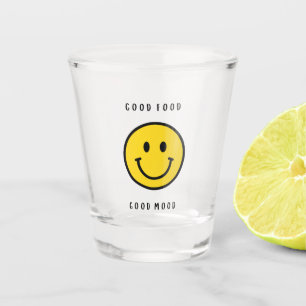Smiley face, emoji face magneet shot glas