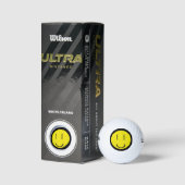 Smiley Face Golf Balls Golfballen (Verpakking)