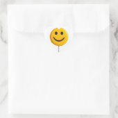 smiley face hart sticker (Tas)
