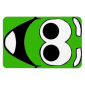 Smiley Face Magneet (Horizontaal)