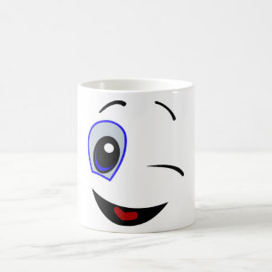 SMILEY FACE WINKEN KOFFIEMOK