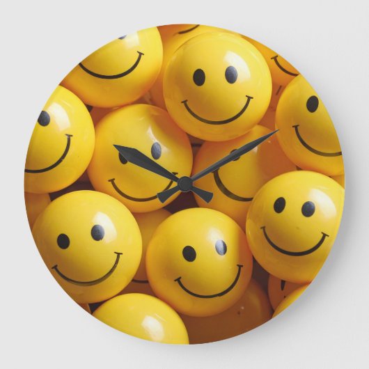 smiley grote klok (Voorkant)