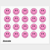 Smiley rose Un joyeux Stickers d'Anniversaire Dude (Feuille)