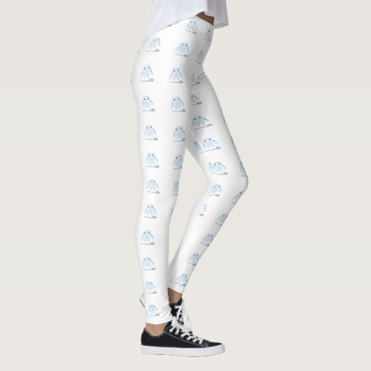 Smiley Teeth en Toothbrushes Leggings (Rechts)