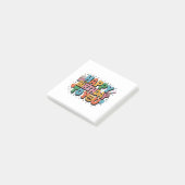 Smiley Verjaardag Post-it® Notes (Schuin)