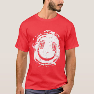 Smilie muziek koptelefoon meisje t-shirt