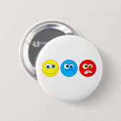 Smilies Ronde Button 5,7 Cm (Voorkant /achterkant)