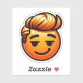Smilin Donald Sticker (Vel)
