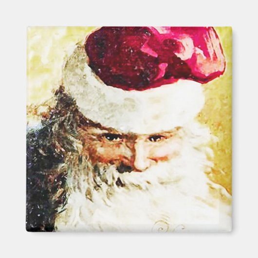 Smilin' Santa  Magnet Magneet (Voorkant)
