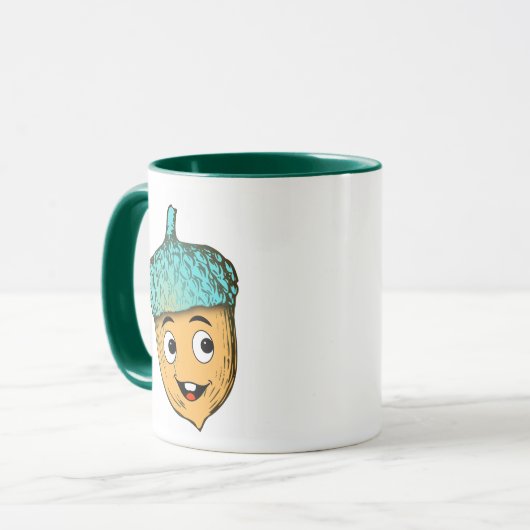 Smiling Acorn Forest Friend Mok (Voorkant links)