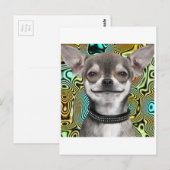 Smiling Chihuahua Dog Briefkaart (Voorkant / Achterkant)