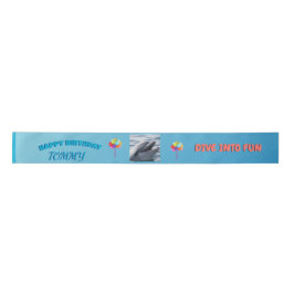 Smiling Dolphin Birthday Lint