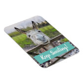 Smiling Donkey "Keep Smiling" Magnet Magneet (Rechterzijde)