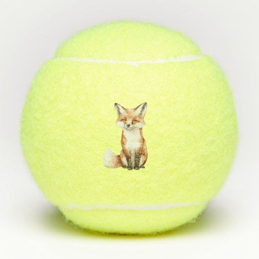 Smiling Fox Tennisballen (Voorkant)