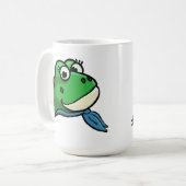 Smiling Frog Koffiemok (Voorkant links)