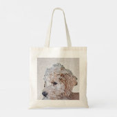 Smiling Gordon Setter Dog Tote Bag (Achterkant)