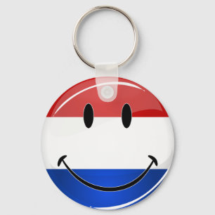 Smiling Holland, Nederlandse vlag Sleutelhanger