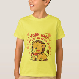 Smiling Lion Cub – Schattige Happy Baby Lion T-shi T-shirt