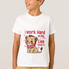 Smiling Lion Cub – Schattige Happy Baby Lion T-shi T-shirt