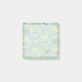 smiling matcha latte cups Post-It Notes (Voorkant)