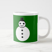 Smiling Noël Snowman Mug (Droite)