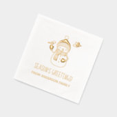 Smiling Snowman Joyeuses Fêtes (Gauche)