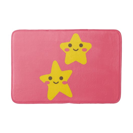Smiling Stars Bath Mat (Voorkant)