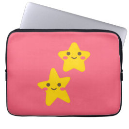Smiling Stars Electronics Bag Laptop Sleeve