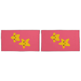 Smiling Stars Pillowcase Kussensloop