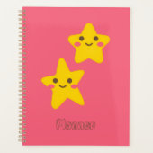 Smiling Stars Spiral Photo Notebook (Devant)