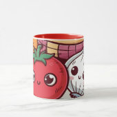 Smiling Veggies Coffee Mug (Centre)