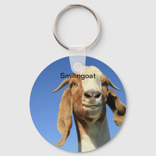 Smilingoat Sleutelhanger (Voorkant)