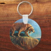 smilodon sleutelhanger (Voorkant)