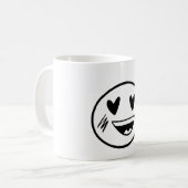 SMILY EMOJI KOFFIEMOK (Voorkant links)