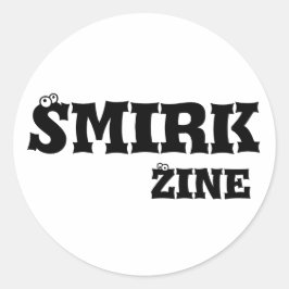 Smirk Zine kleine sticker