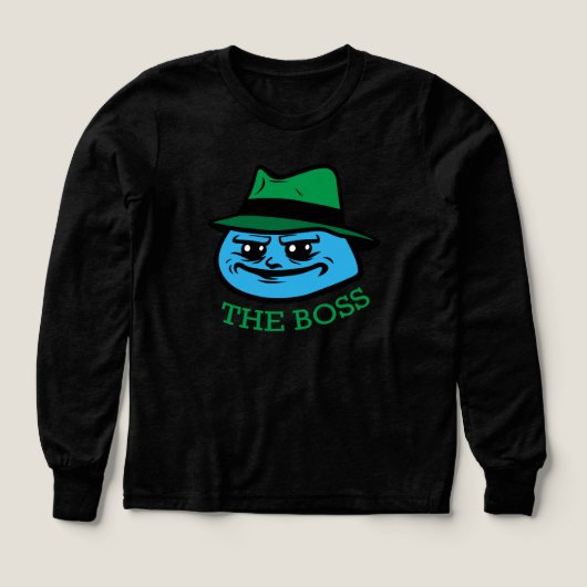 smirking cartoon boss (Motif recto)