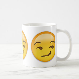 Smirking Face Emoji Koffiemok