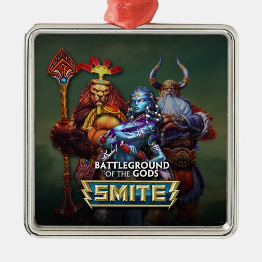 SMITE: Goden Metalen Ornament (Voorkant)