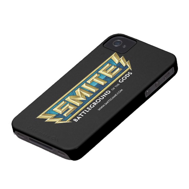 SMITE-Logo-slagveld van de goden Case-Mate iPhone Case (Onderkant)